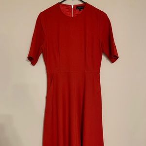 Women’s Red Midi Dress